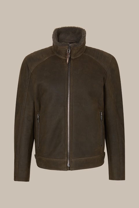 Premium Genuine Sheepskin Winter Bomber - Quality Leather Product Manufactured By Derkimpa Deri Sanayi Dis Ticaret. Contact For B2B Orders.