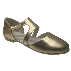 Luxurious Gold Leather Mary Jane Flats Style - Quality Leather Product Manufactured By Mammamia İç Ve Dış Ticaret A.ş.. Contact For B2B Orders.