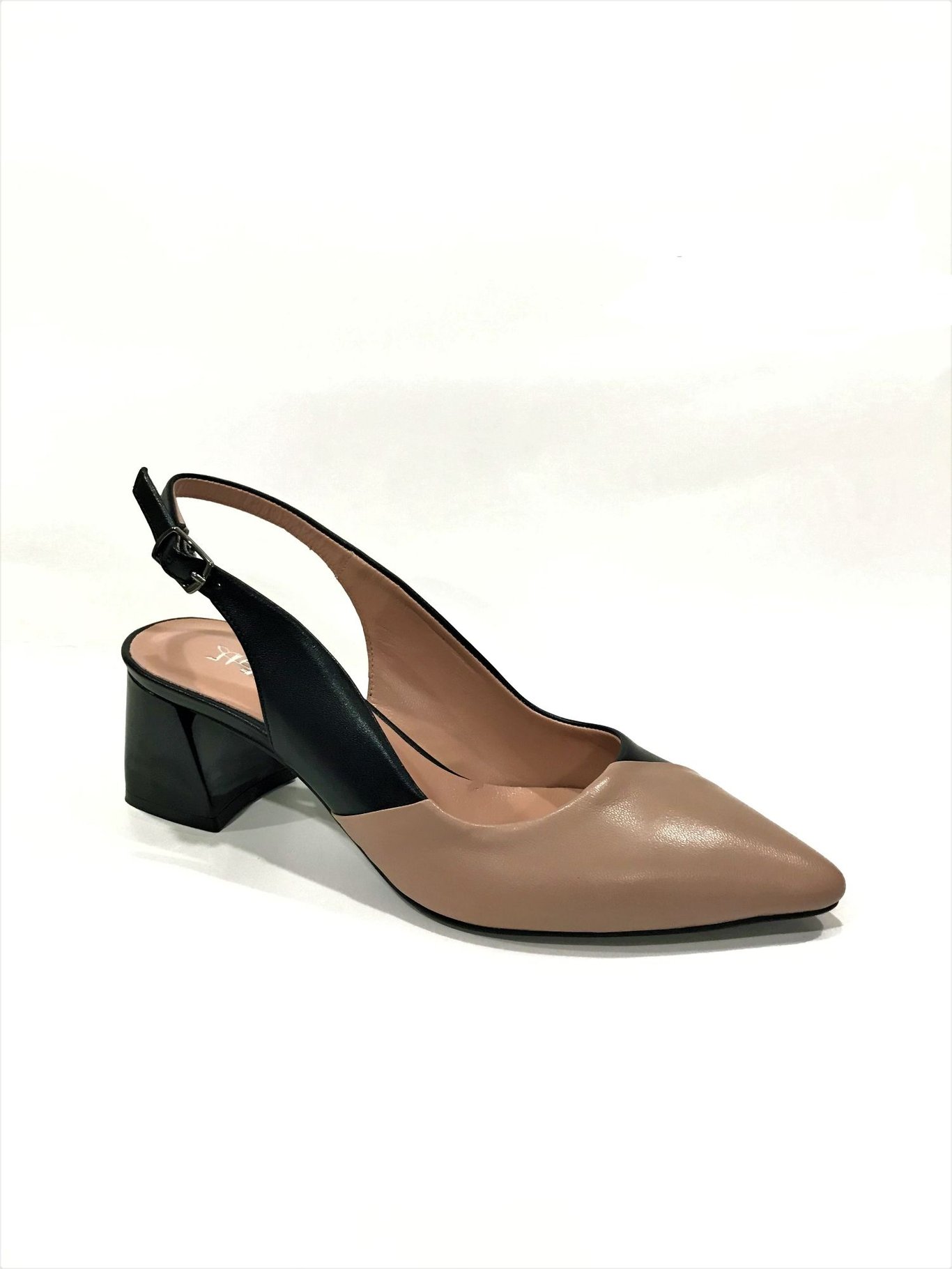 sandals with two-color