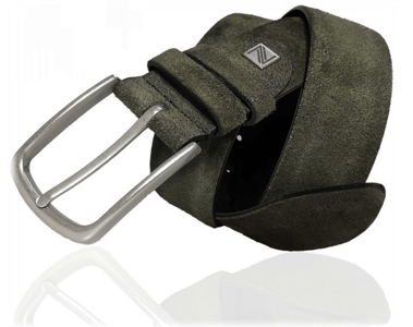 Men's Elegant Suede Leather Belt Timeless Style - Quality Leather Product Manufactured By Harun Ozel Deri Mamülleri San. Tic. Oto. Ltd. Şti.. Contact For B2B Orders.