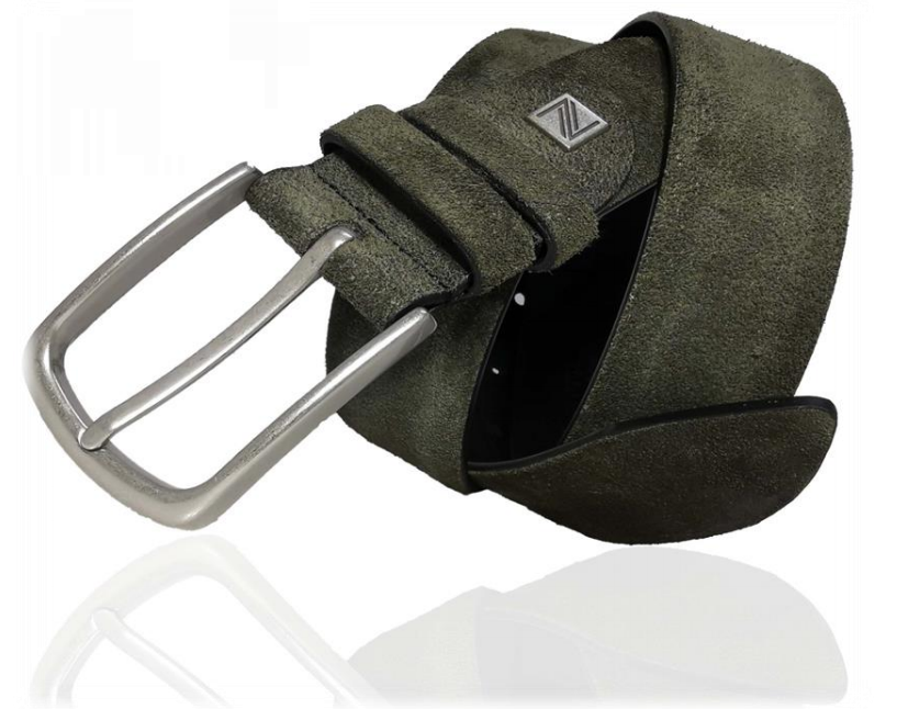 Men's Elegant Suede Leather Belt Timeless Style - Quality Leather Product Manufactured By Harun Ozel Deri Mamülleri San. Tic. Oto. Ltd. Şti.. Contact For B2B Orders.