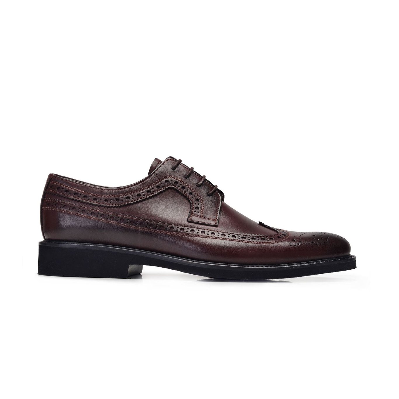 Nevzat Onay Genuine Leather Bordeaux Men Classical Shoes  -10917-