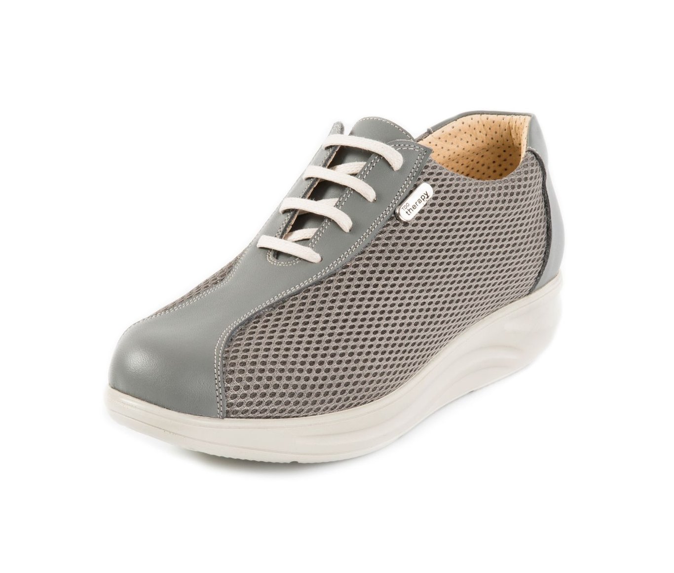 Elegant Grey Leather Anatomical Women's Shoes - Quality Leather Product Manufactured By Arti Medikal Tibbi Malzemeler Ihr.ith.san. Ve Tic.ltd.sti. Contact For B2B Orders.