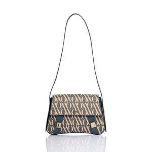 Sophisticated Monogram Leather Shoulder Bag - Quality Leather Product Manufactured By Glowleather Leather Industry Trade Limited Company. Contact For B2B Orders.