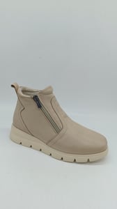 Women Elegant Side Zipper Leather Ankle Boot - Quality Leather Product Manufactured By Flamingo City Ayakkabi. Contact For B2B Orders.