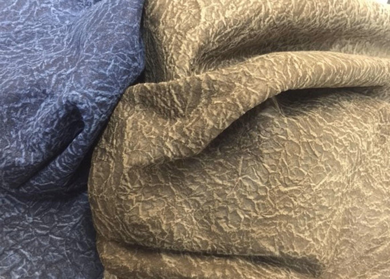 Elegantly Crinkled Ovine Leather Distinctive Apparel