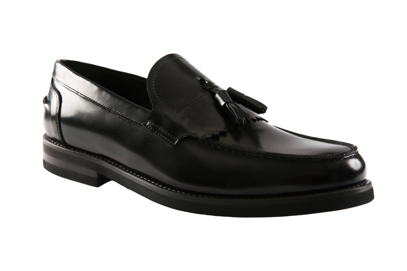 Изысканные Черные Лакированные Кожаные Лоферы - Качественный Кожаный Продукт Производства Ozcanlar Ayakkabi Pazarlama Ve Tic.. Обращайтесь Для B2B Заказов.