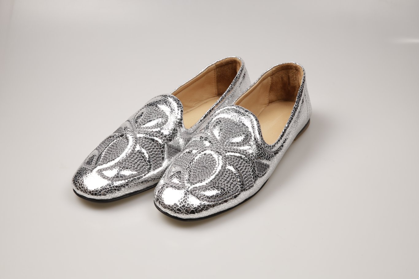 Ganztägig Bequeme Echtleder Ballerinas