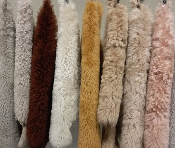 Luxurious Ovine Shearling Garment Leather - Quality Leather Product Manufactured By Ikon Deri Sanayi Ve Dış Ticaret Aş. Contact For B2B Orders.