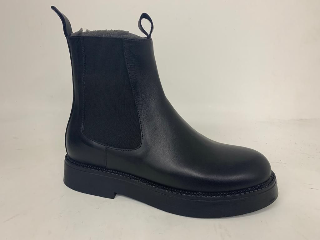 Leather Upper Women  Boots