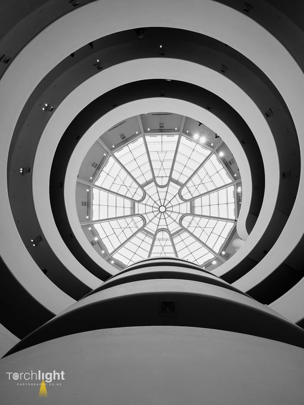 The Guggenheim Looking UP