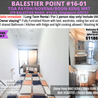 Novena Condo Common Room for Rent – 279 Balestier Road - Image 1 of 8 - Thumbnail