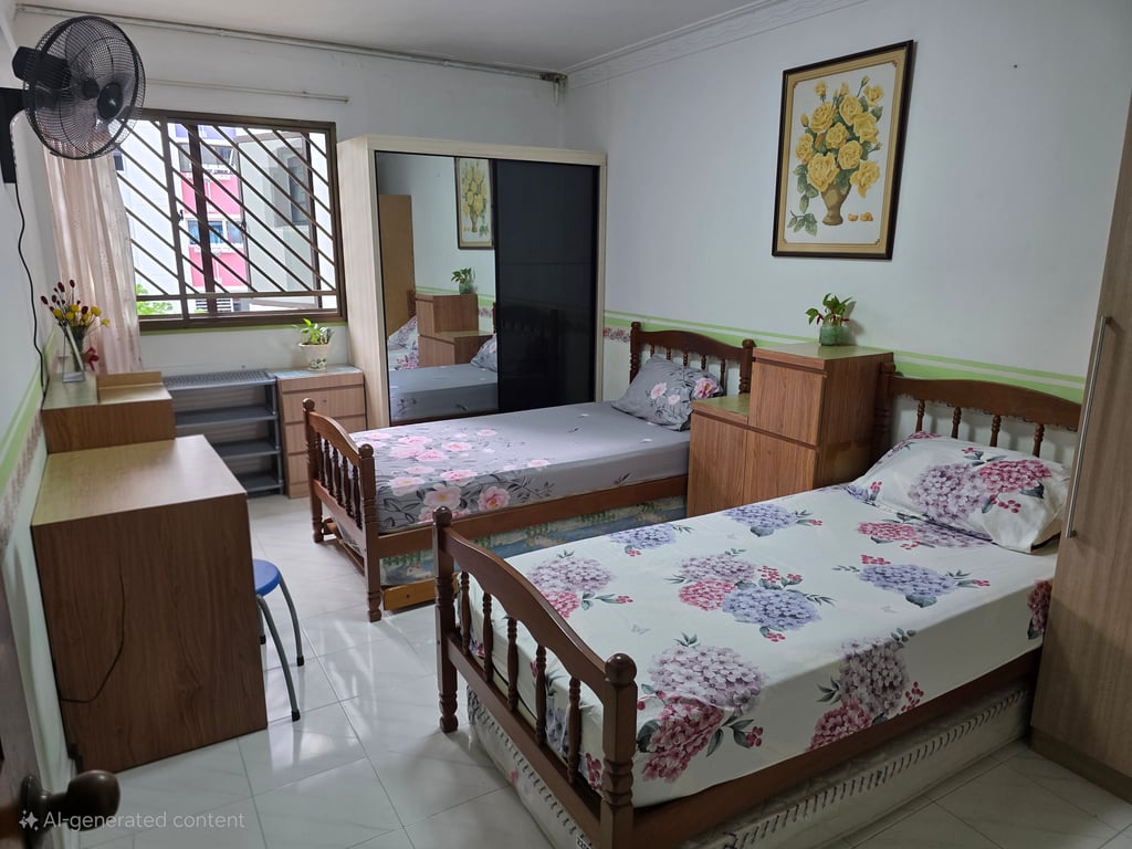 HDB Common Room for Rent in Hougang · 636 Hougang Avenue 8, 530636 · S$ 450/mo - Image 1 of 4