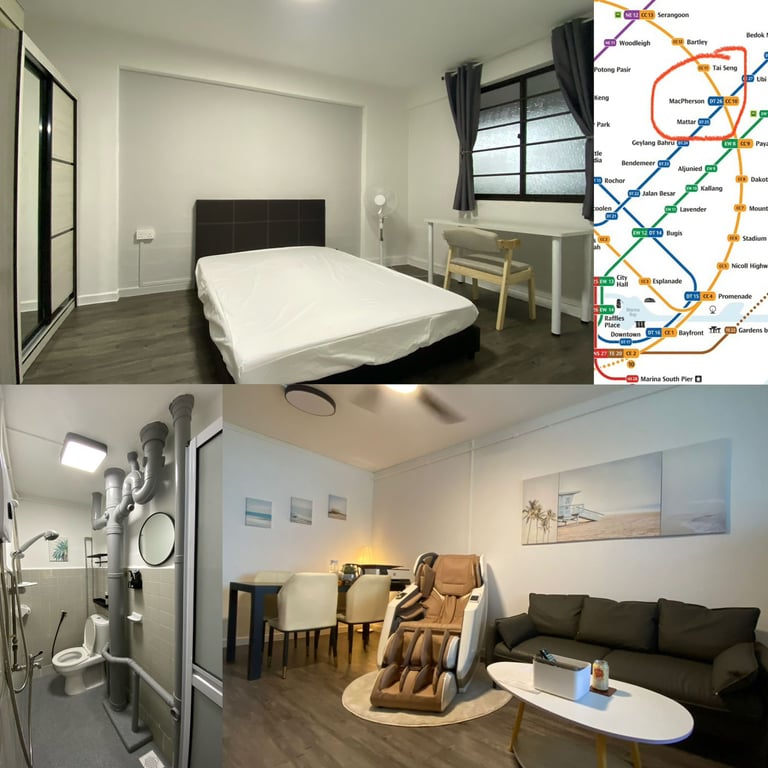 HDB Common Room for Rent in Geylang · 35 Circuit Road, 370035 · S$ 1,150/mo - Image 1 of 9