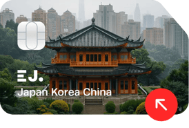 eSIM Japan-Korea-China