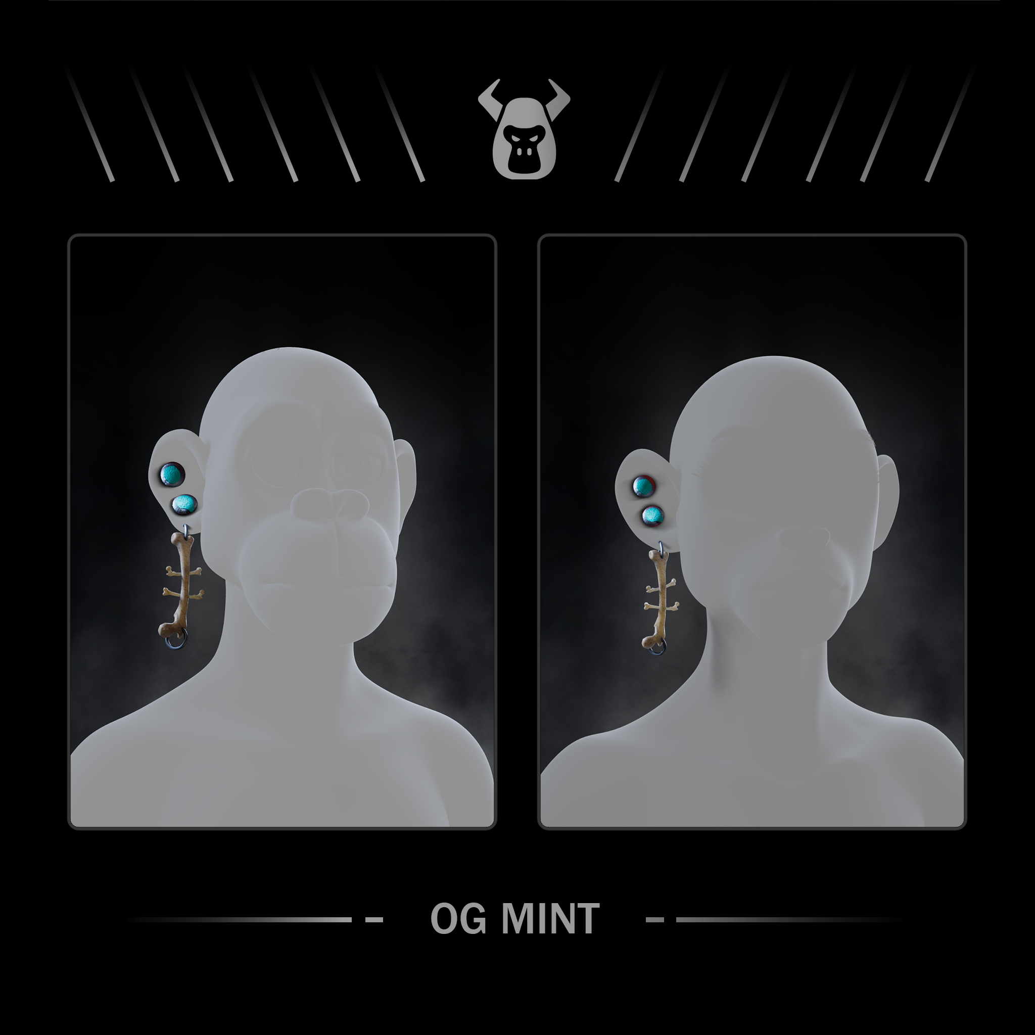 U-Bone Earring