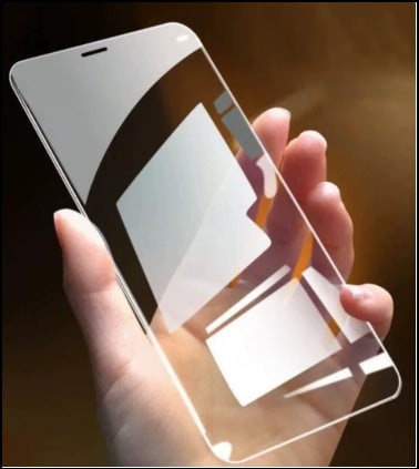 iPhone Duo Clear Tempered Glass Screen Protector High-Alumina Large Arc Anti-Static