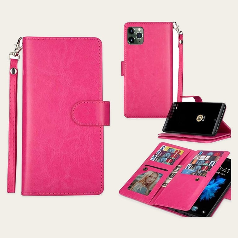 Samsung Galaxy J4 Plus 9 Card Wallet Mansoor Style