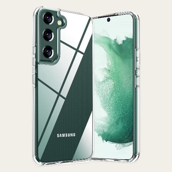 Samsung Galaxy S8 Hybrid Ultra Clear Shockproof Case Hard Back+Soft Bumper Lasting Clarity