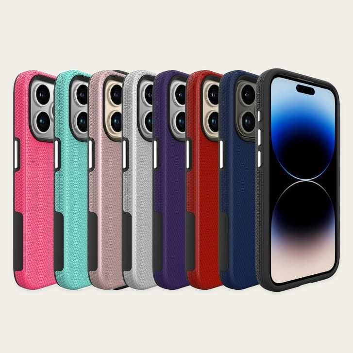 Samsung Galaxy S8 Triangle Brand Textured Dual Layer Case
