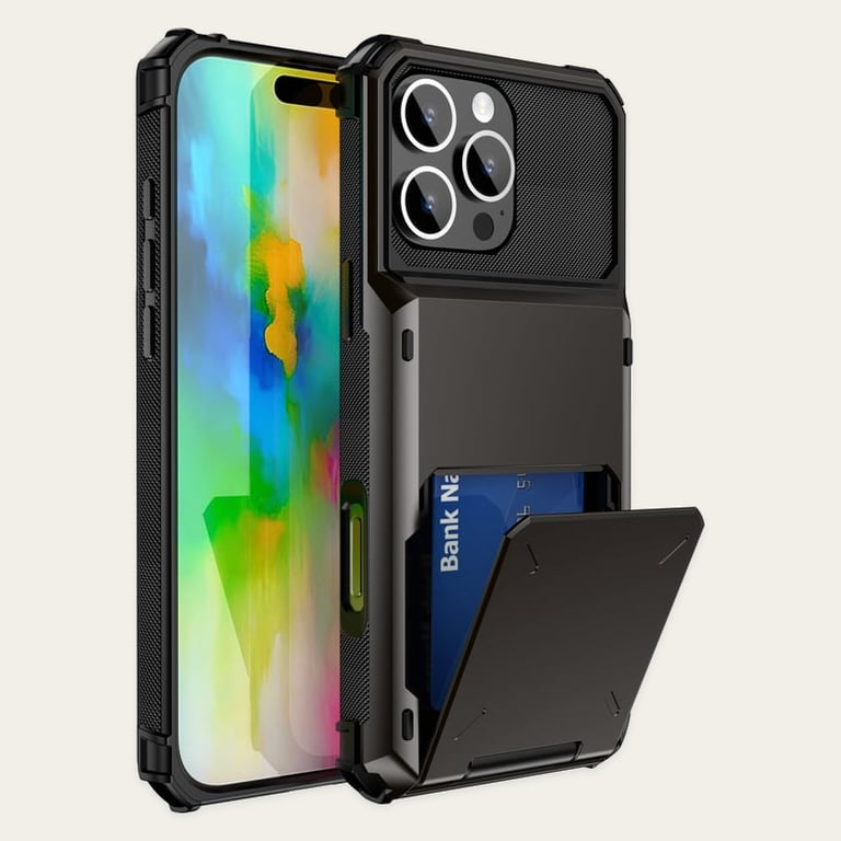 Samsung Galaxy S8 Dual Layer Back Case 5-Card Pocket Sgp Style