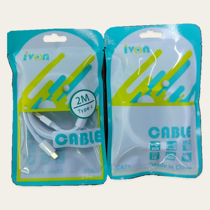 Ivon 2m Type C Cable