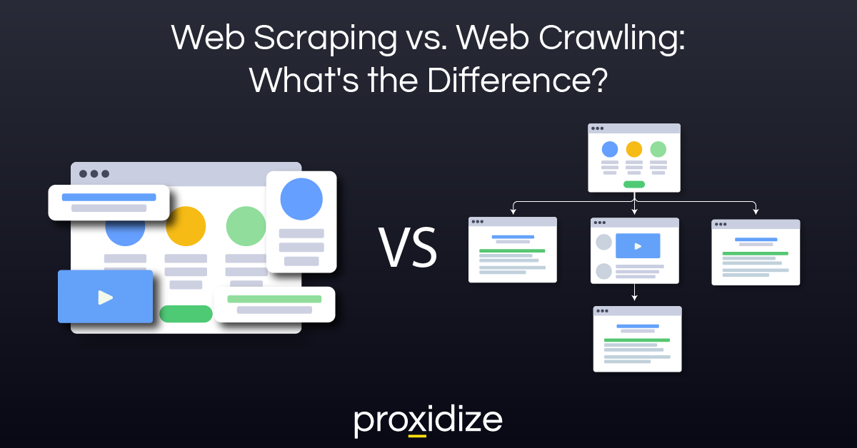 Web Scraping vs. Web Crawling