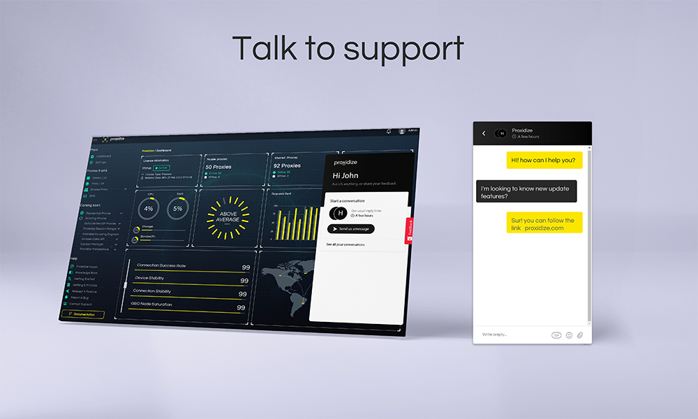 Proxidize Customer Support