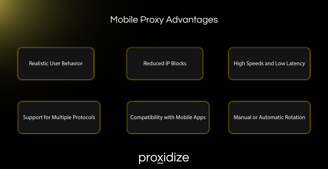 mobile proxy advantages