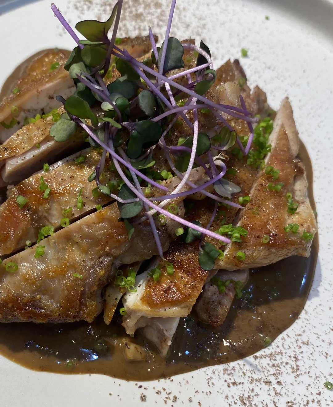 Tableya sa Adobong Manok