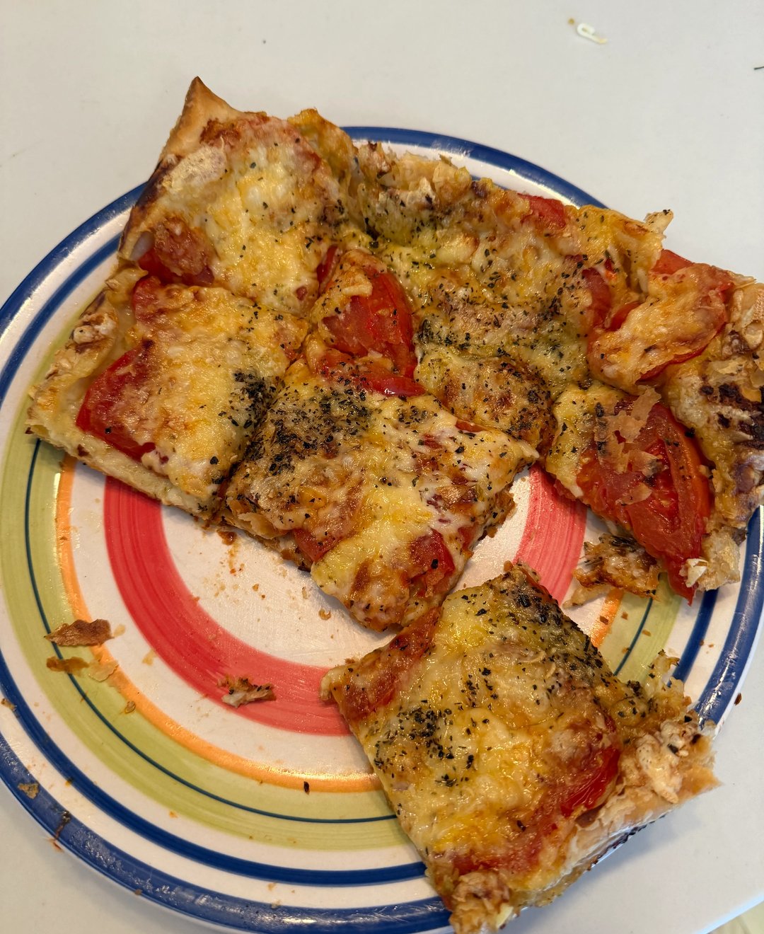 Feuilettée de tomates et Oka