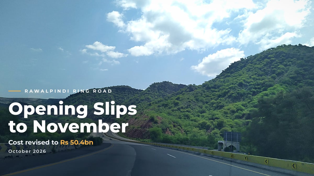 Rawalpindi Ring Road opening in November