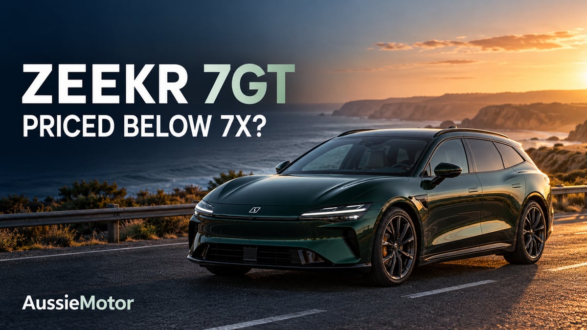 Featured image for Zeekr 7GT to undercut 7X in Australia, but exact electric wagon prices remain unannounced