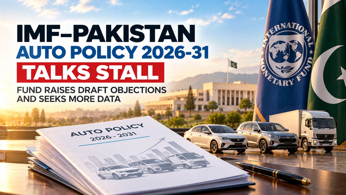 Featured image for IMF Objections Stall the Pakistan Auto Policy 2026 to 2031