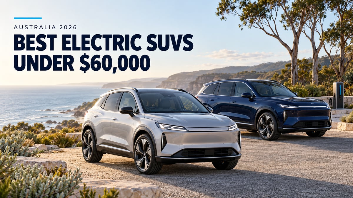 Best Electric SUVs Under $60,000 in Australia 2026