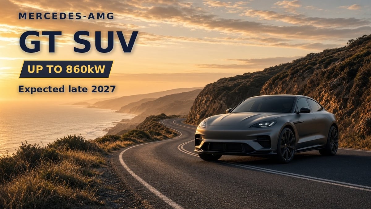 Electric Mercedes-AMG GT SUV