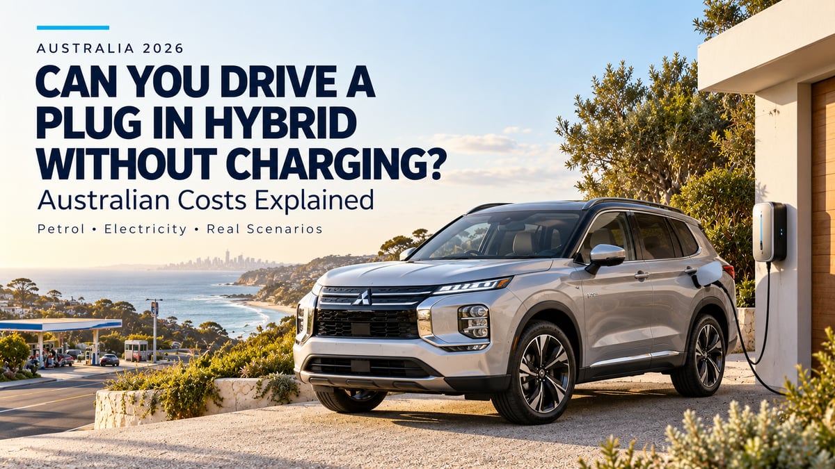 Can You Drive a Plug In Hybrid Without Charging in Australia