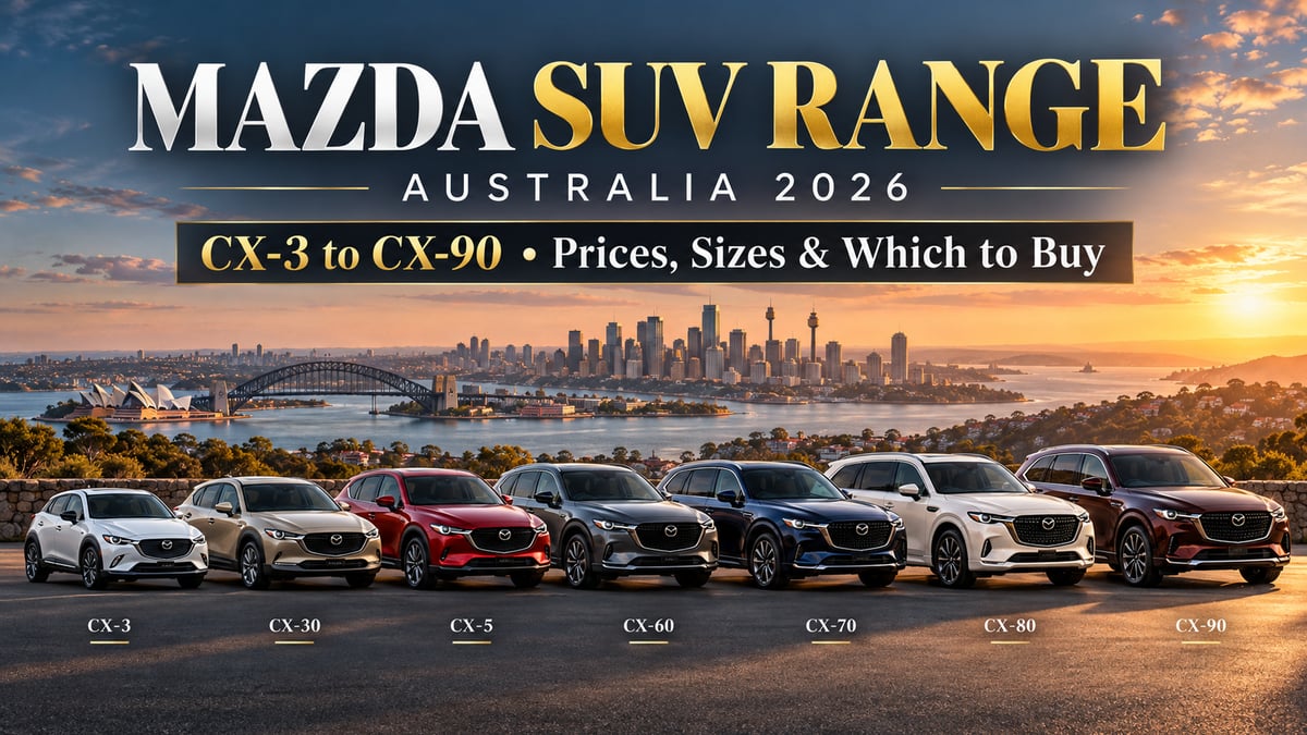 Mazda SUV Range in Australia 2026