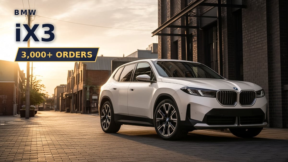 BMW iX3 electric SUV passes 3,000 Australian orders