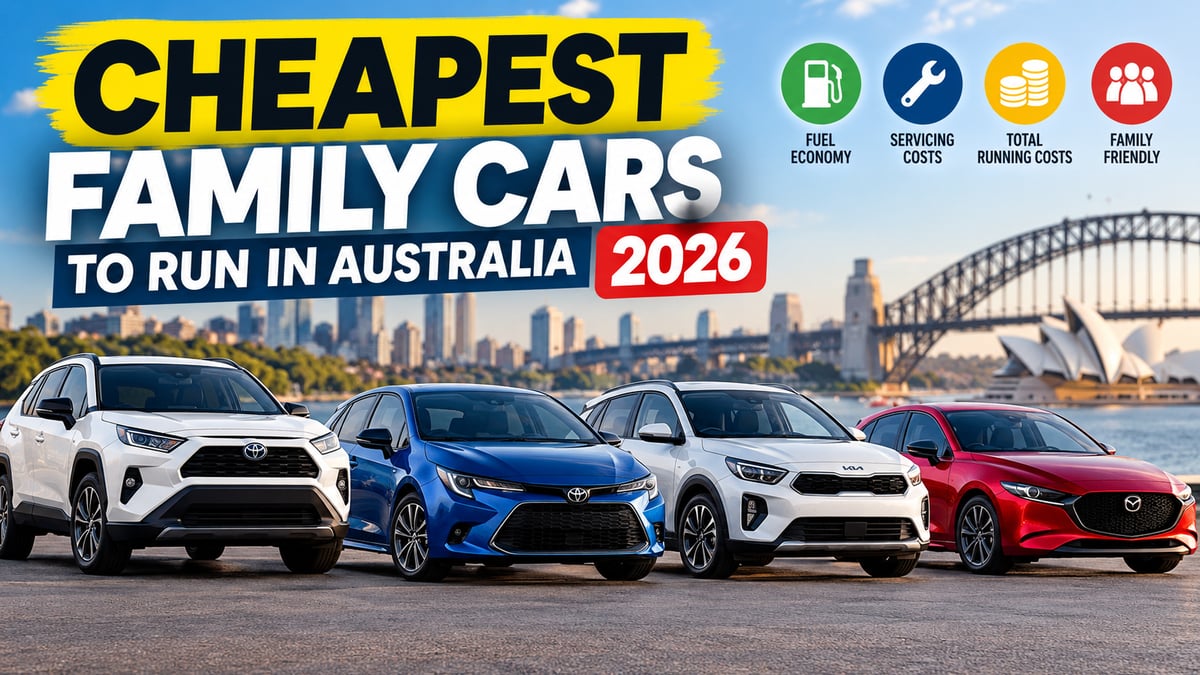 Featured image for Cheapest Family Cars to Run in Australia 2026