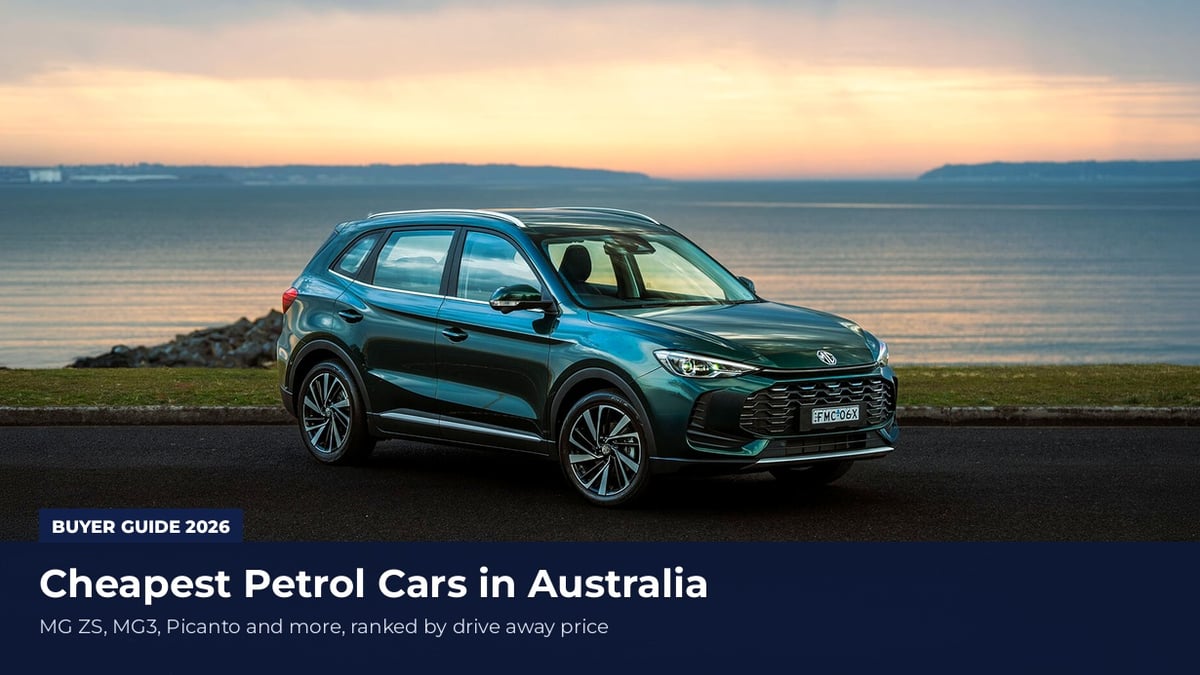 Cheapest petrol cars in Australia 2026