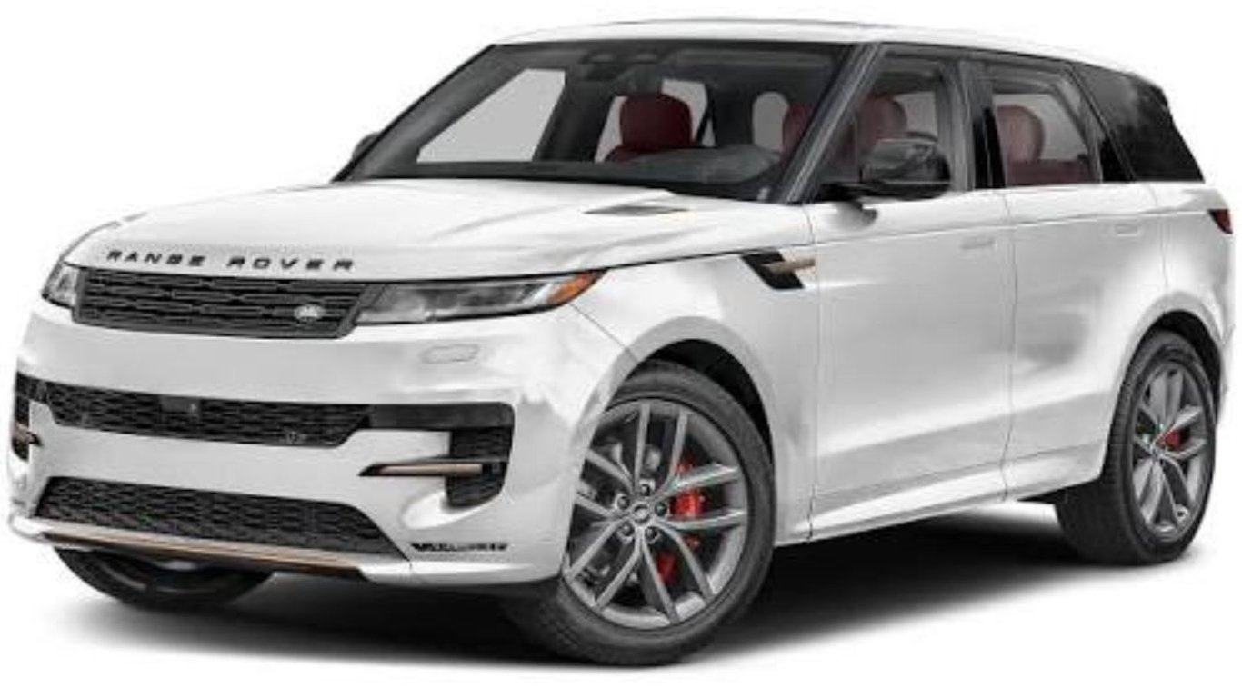 Range Rover Sport front three-quarter view