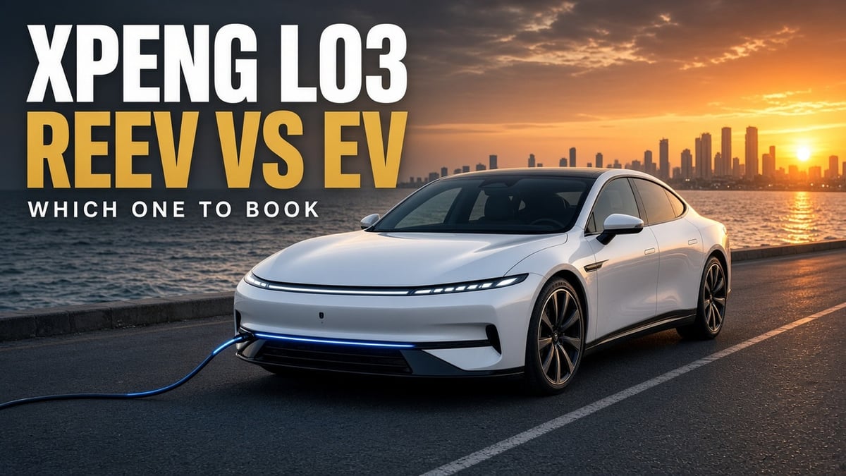 XPeng L03 REEV and L03 EV in Pakistan