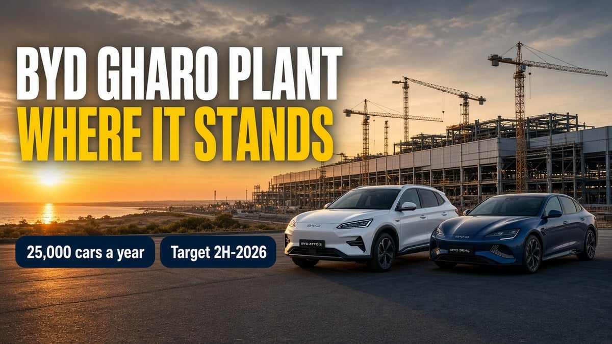 BYD Gharo plant Pakistan update and timeline