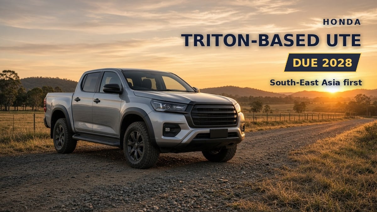 Expected Honda ute based on the Mitsubishi Triton due in 2028, Australia unconfirmed