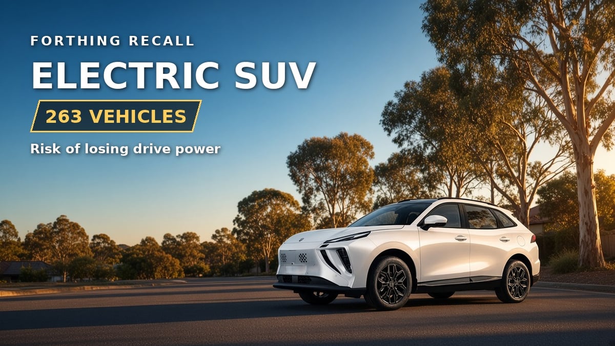 Forthing Electric SUV, formerly the Taikon 5, recalled in Australia over a loss of drive risk
