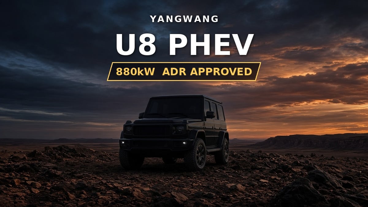 Yangwang U8 plug-in hybrid SUV gains Australian approval