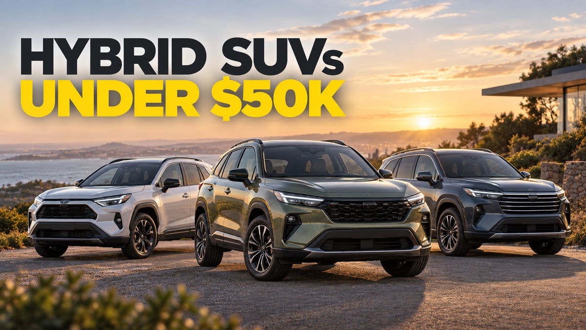 Featured image for Best Hybrid and Plug-in Hybrid SUVs Under $50,000 in Australia 2026