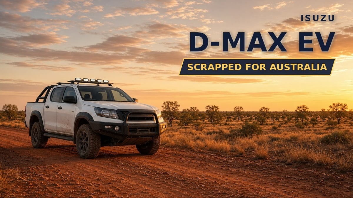 Isuzu D-Max EV electric ute scrapped for Australia