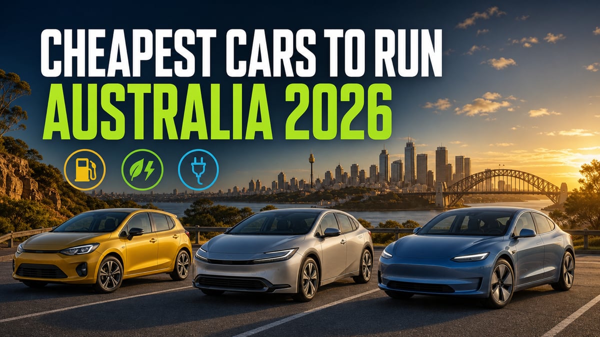 Featured image for Cheapest Cars to Run in Australia 2026: Real Running Costs Compared